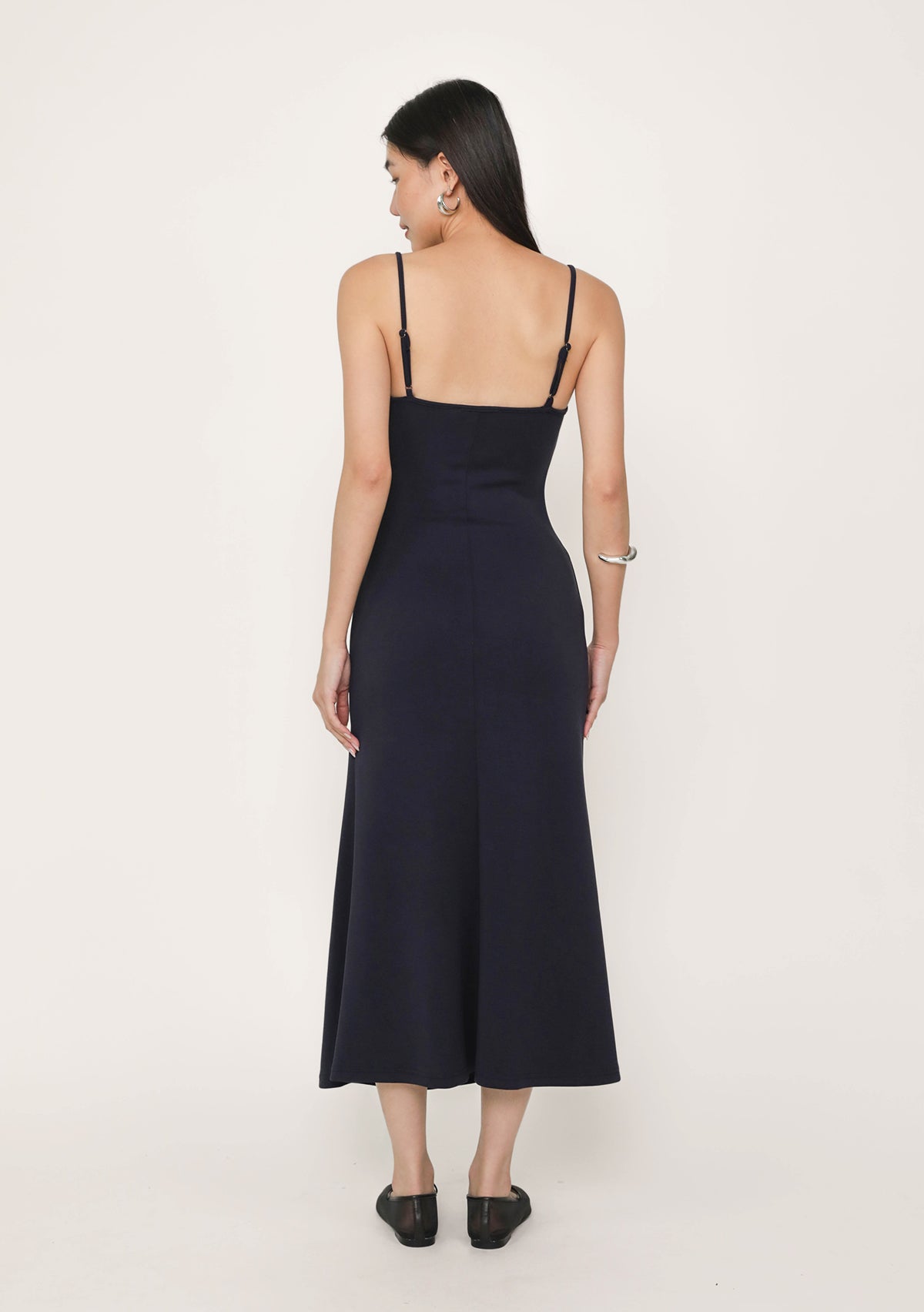 ETA END AUG] BACKORDER Sara Ruched Padded Maxi Dress – The Tinsel Rack
