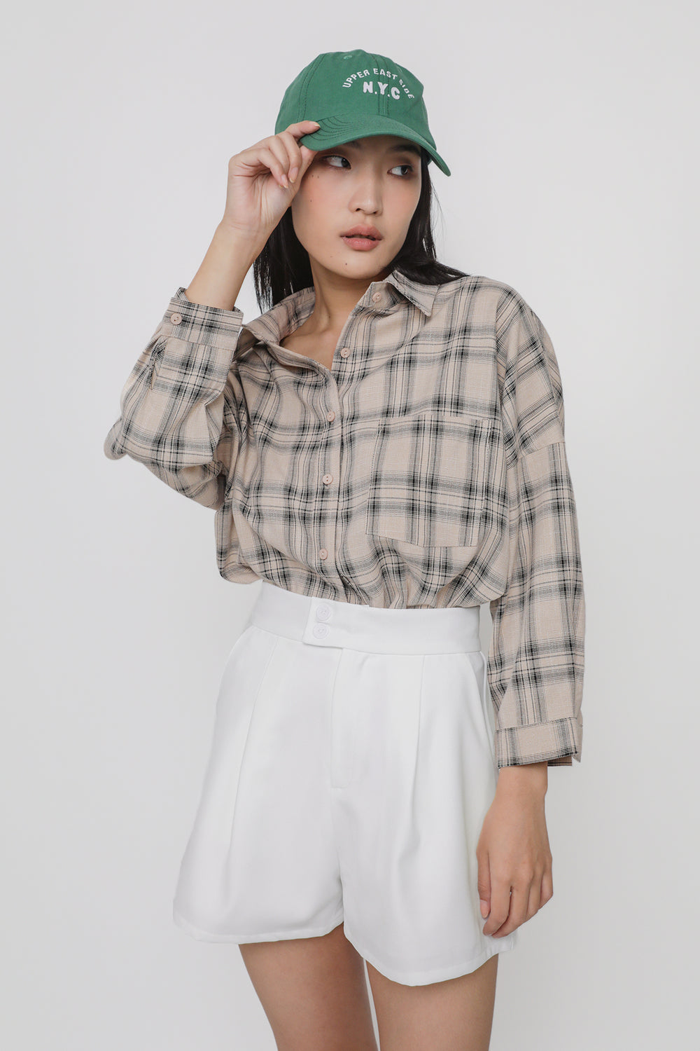 Raven Button Shorts