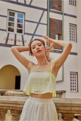 Rumi Crop Flare Top