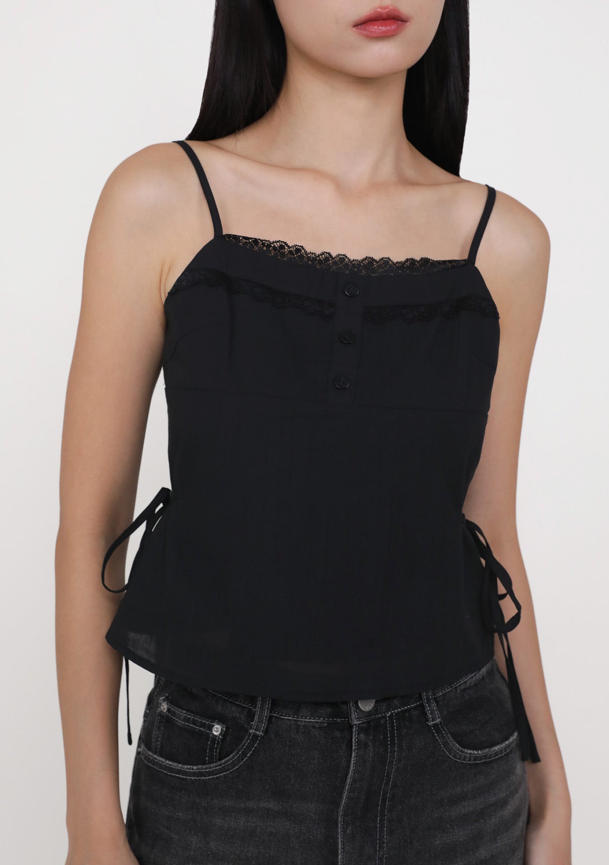 Shannon Lace Trim Ribbon Top – The Tinsel Rack