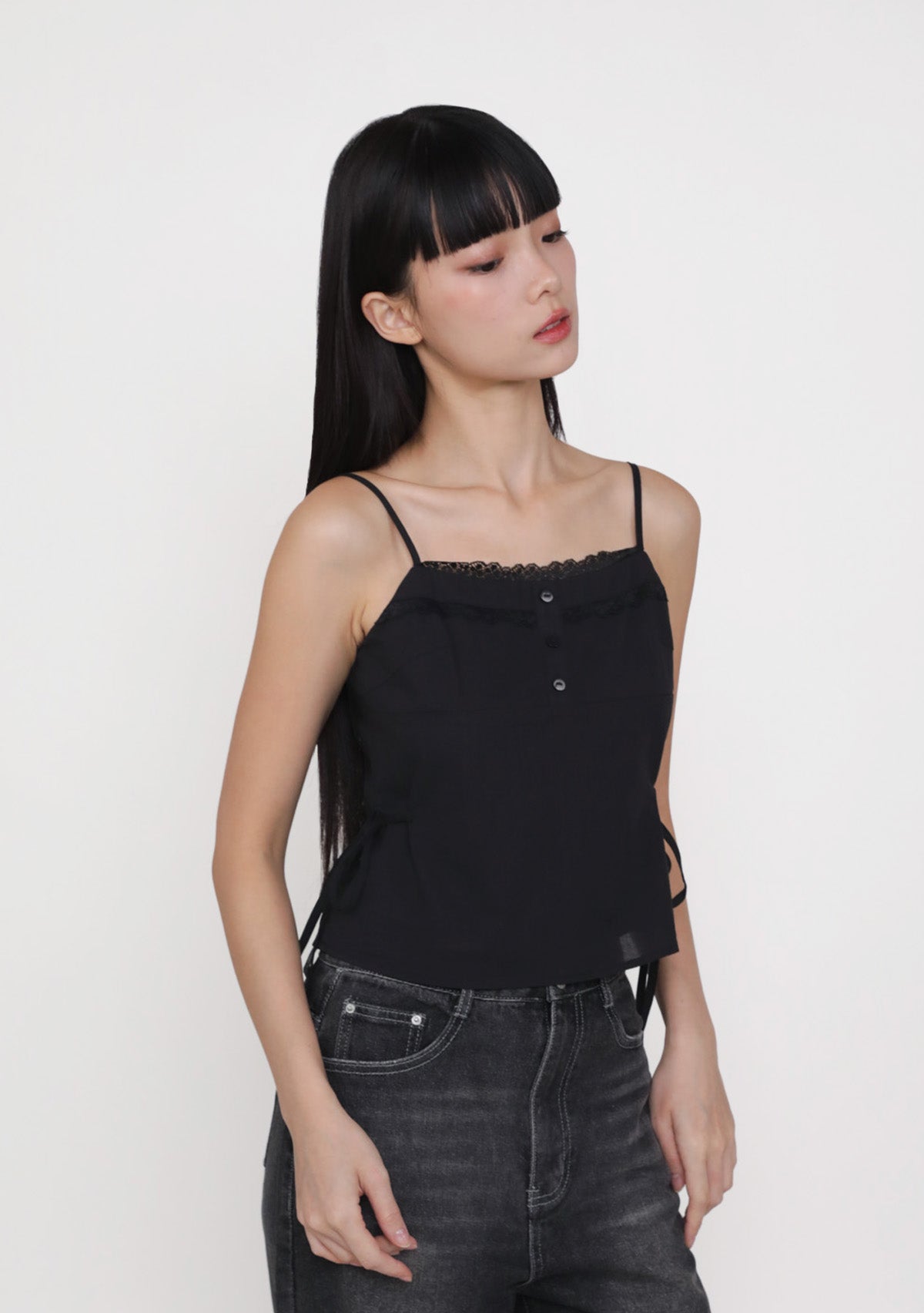Shannon Lace Trim Ribbon Top – The Tinsel Rack