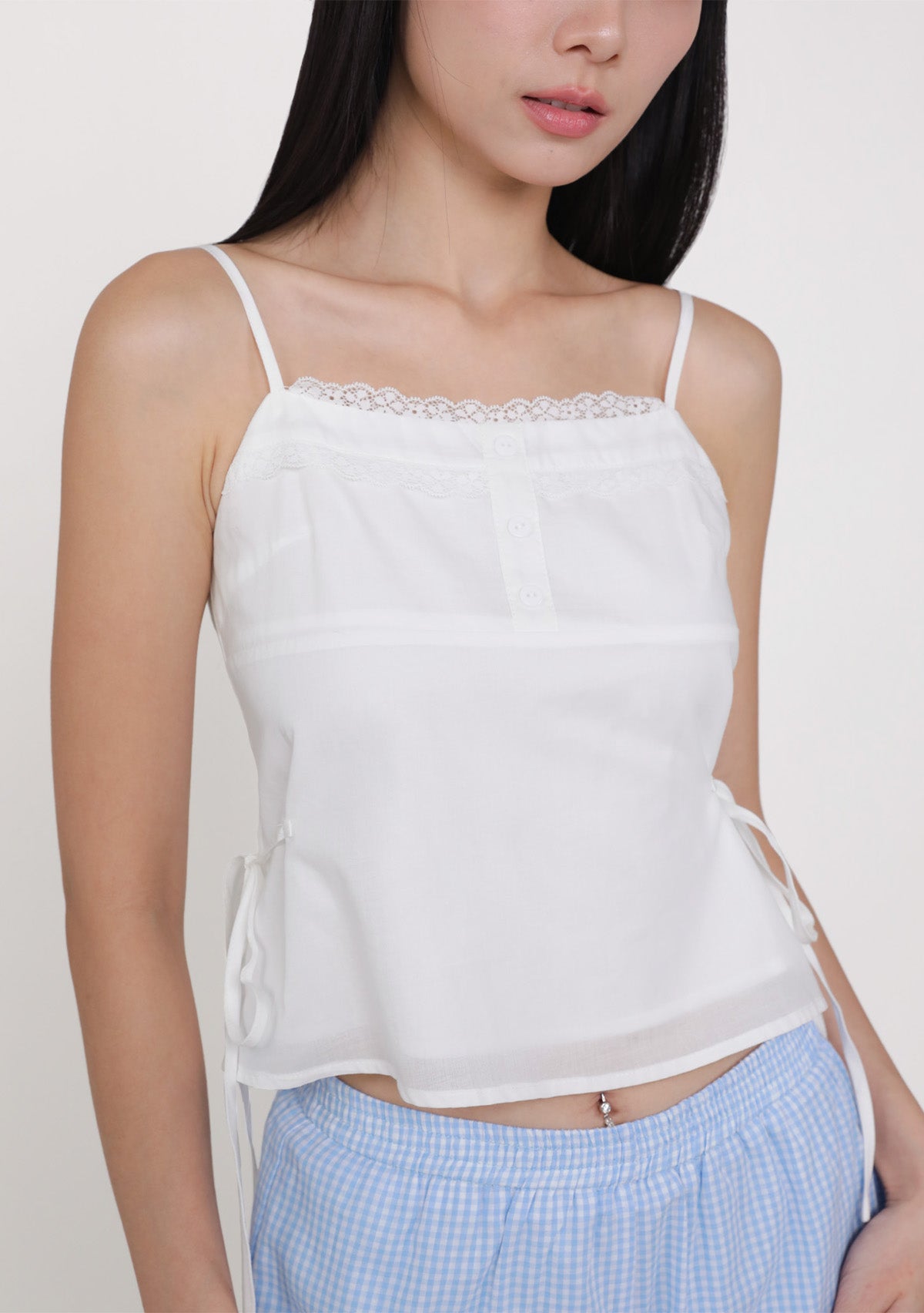 Shannon Lace Trim Ribbon Top – The Tinsel Rack