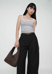 Silvia Side Pleated Pants