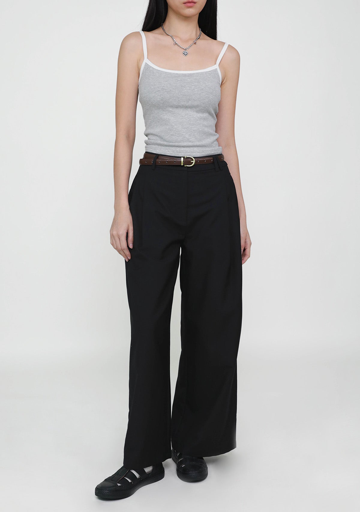 Silvia Side Pleated Pants – The Tinsel Rack