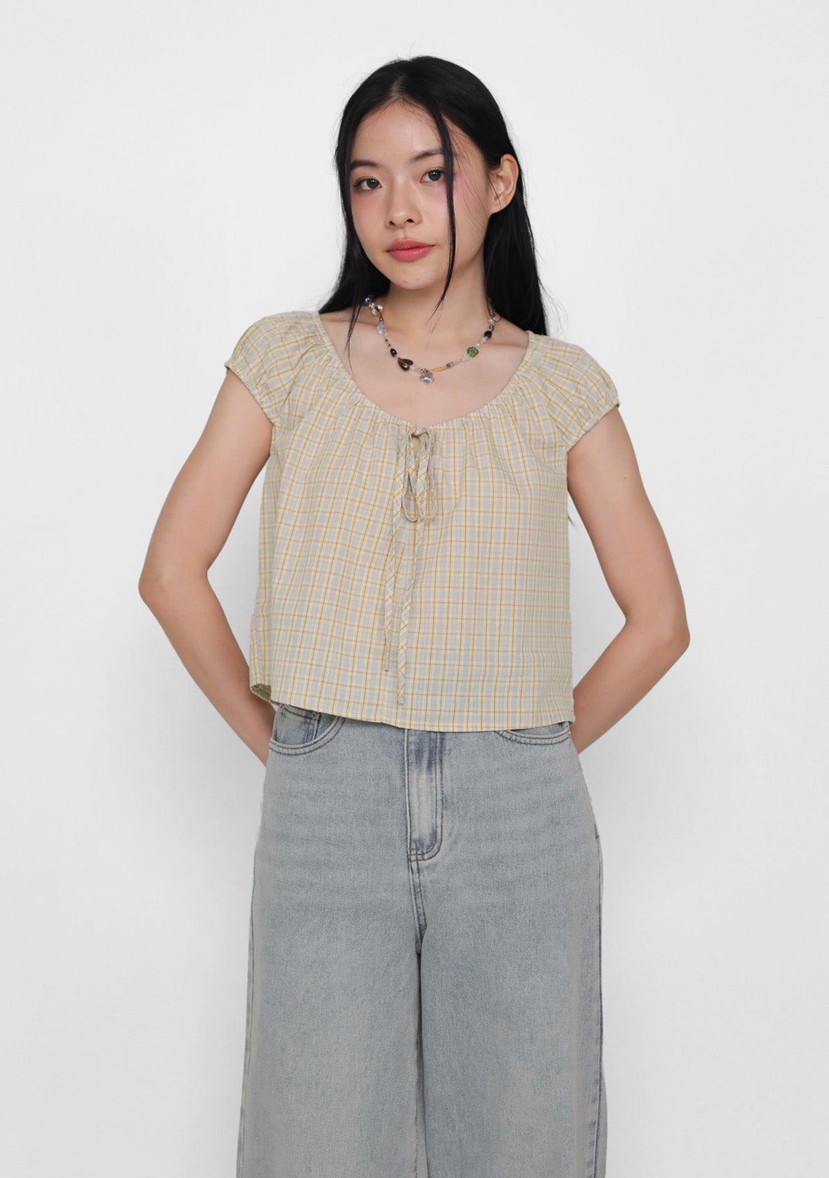 トップス Avrill ribbon tops Avrilla Wrap Knit Top Black | Princess Polly