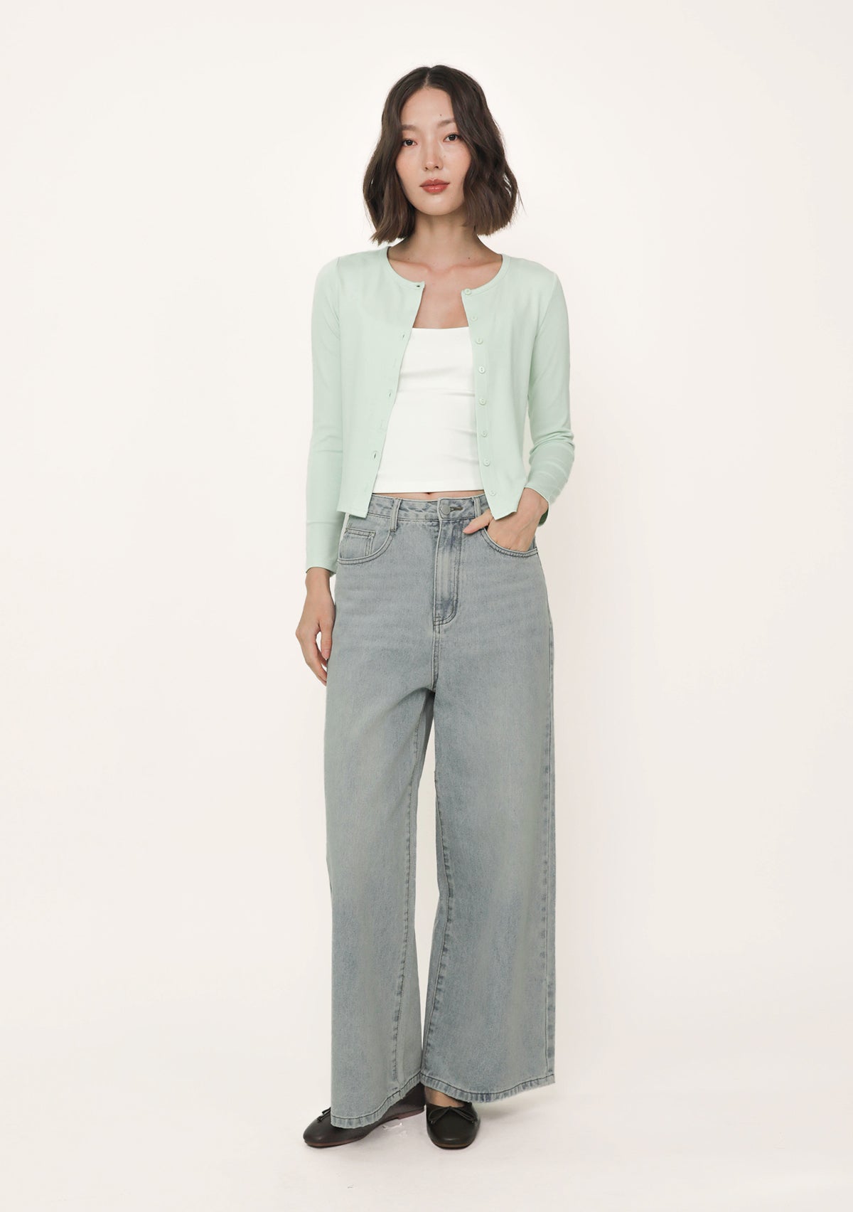 Emma Basic Button Cardigan – The Tinsel Rack