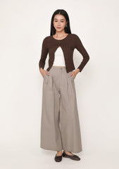 Petite Denzel Linen Wide Leg Pants