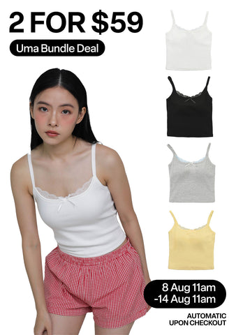 Uma Lace Layered Padded Top