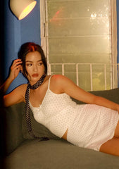 Evie Basic Flare Skorts (Polka Dot)