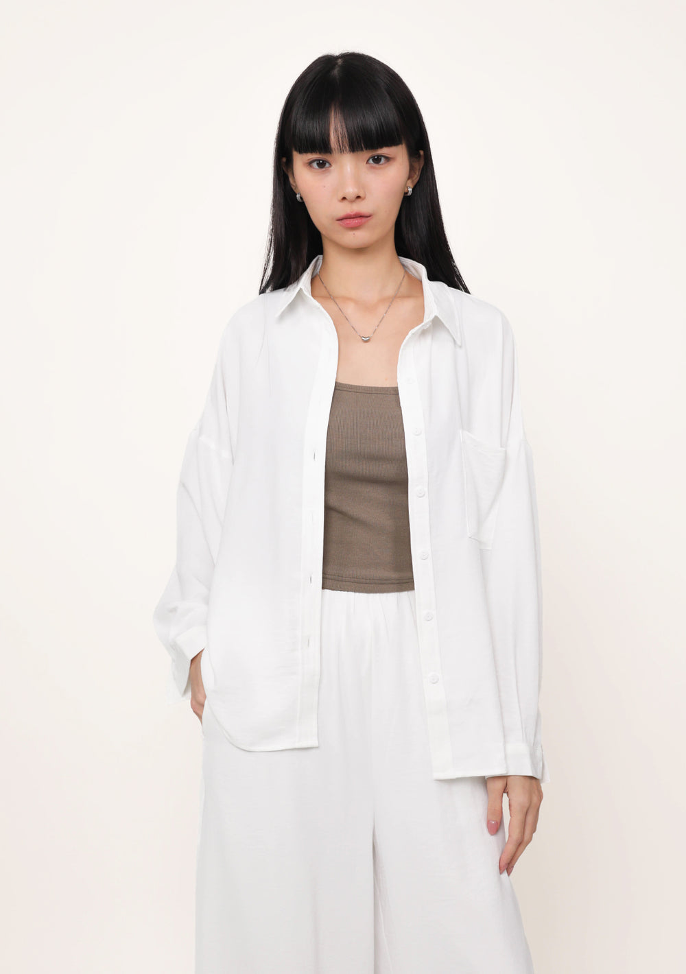 Sanford Boyfriend Shirt (Textured)