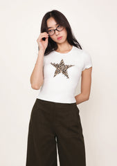 Star Studded Padded Tee