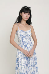 Adelaide Bustier Corset Midi Dress