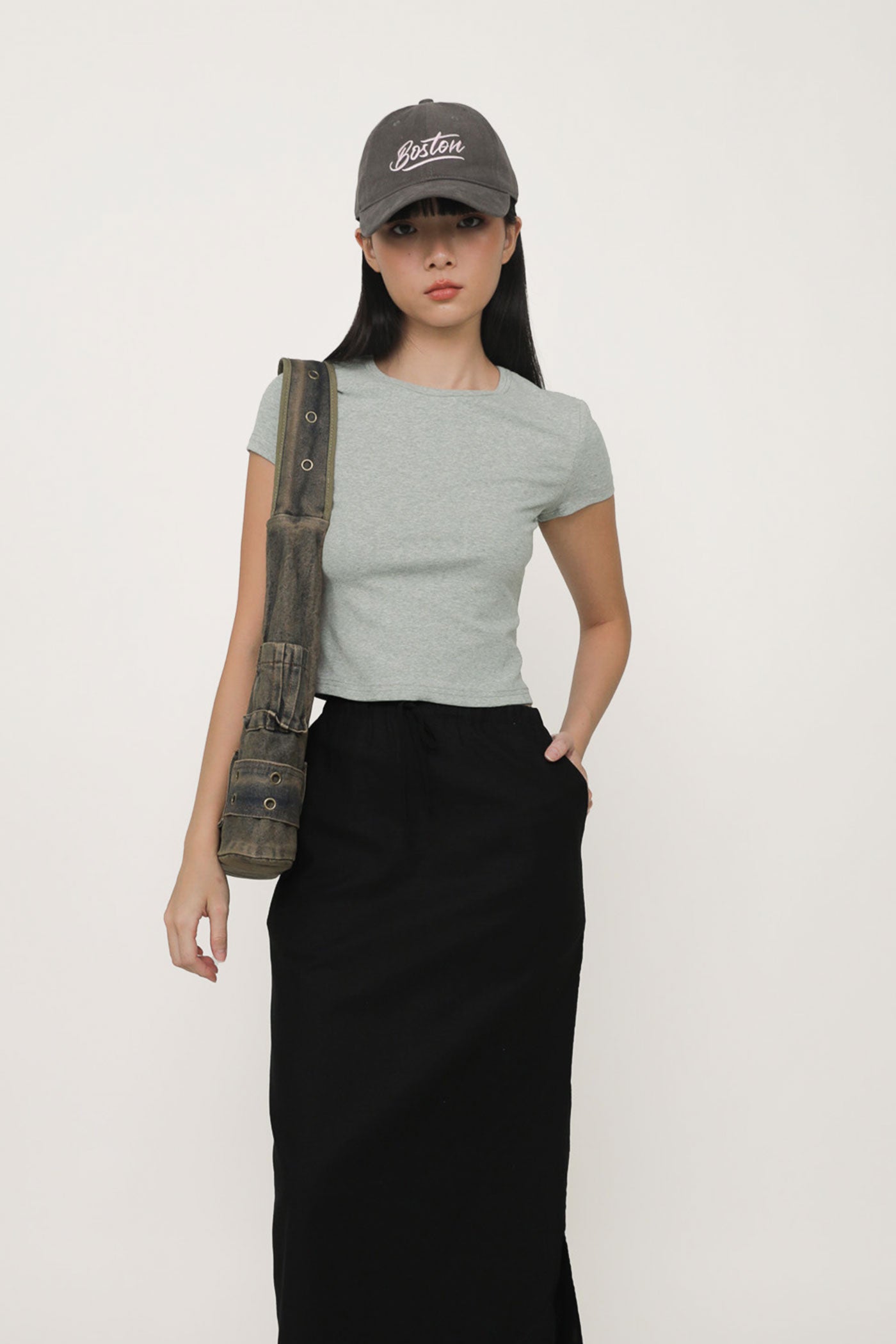 Jaden Linen Drawstring Maxi Skirt – The Tinsel Rack