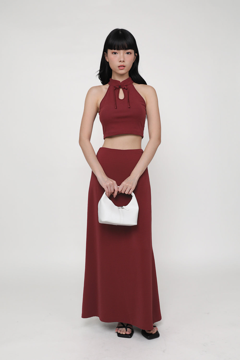 Alina Halter Qipao Padded Top