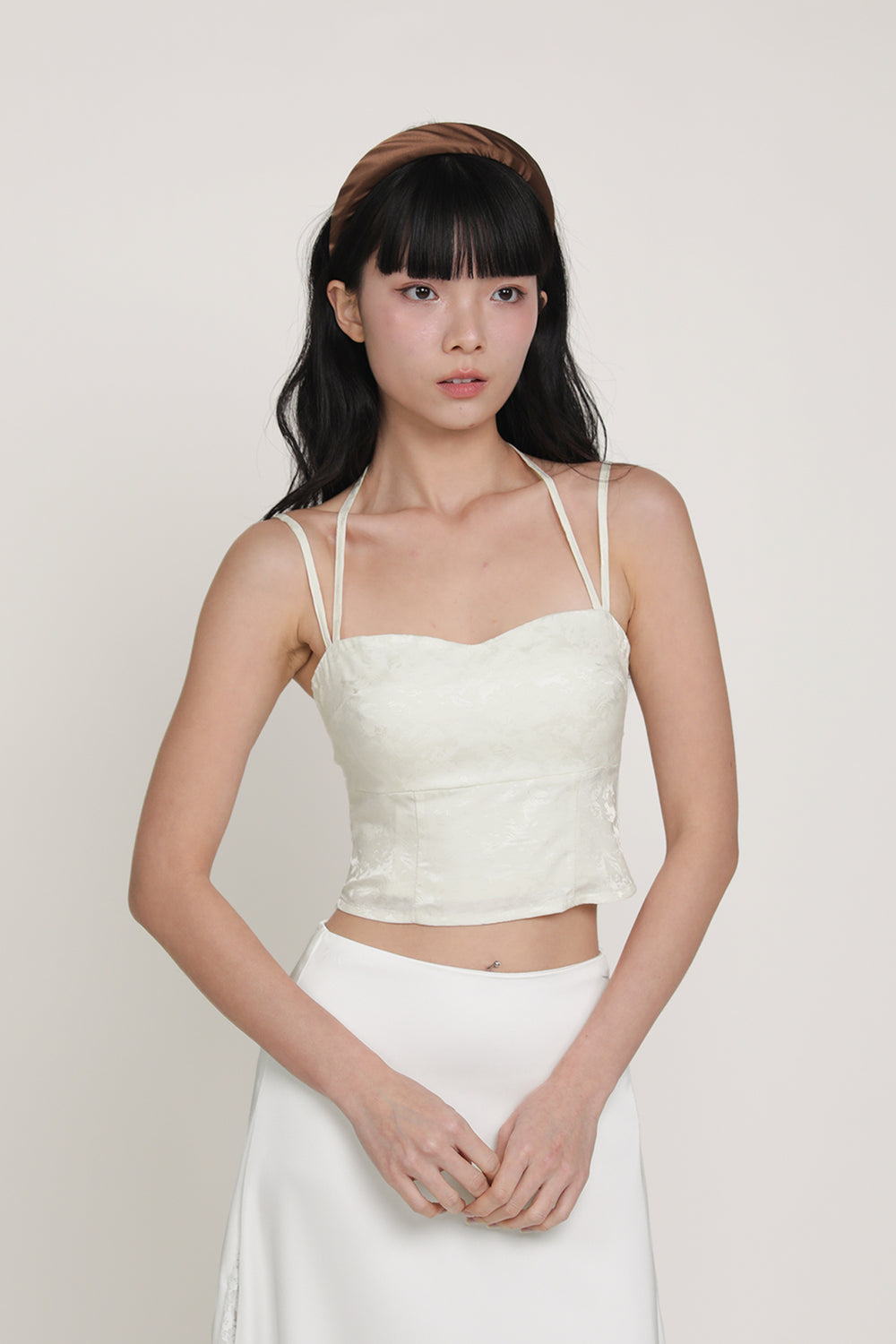 Alyssa Halter Padded Top