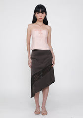 Risa Asymmetrical Lace Skirt