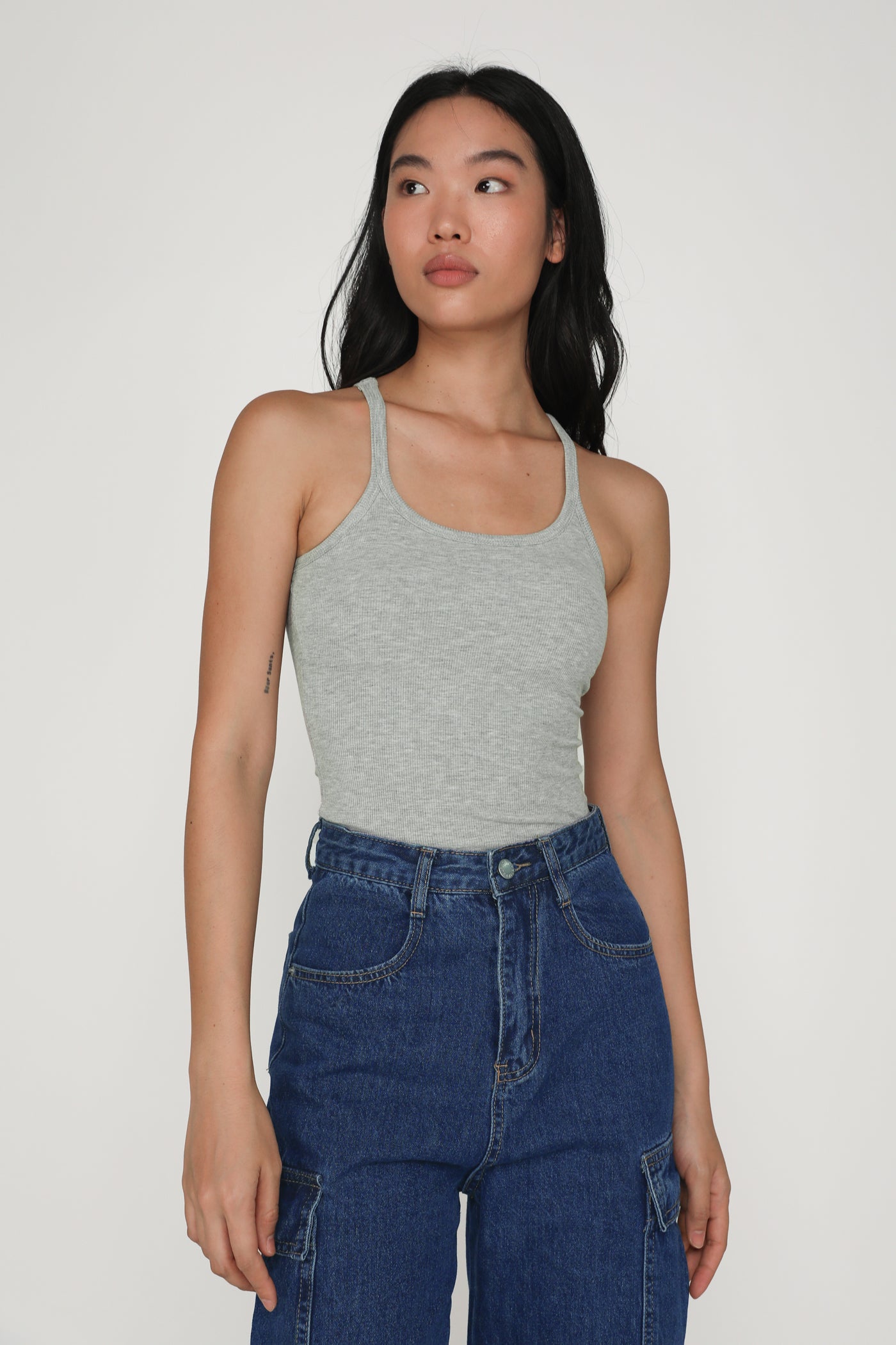 Andre Racercut Padded Top – The Tinsel Rack