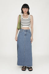 Apollo Denim Maxi Skirt