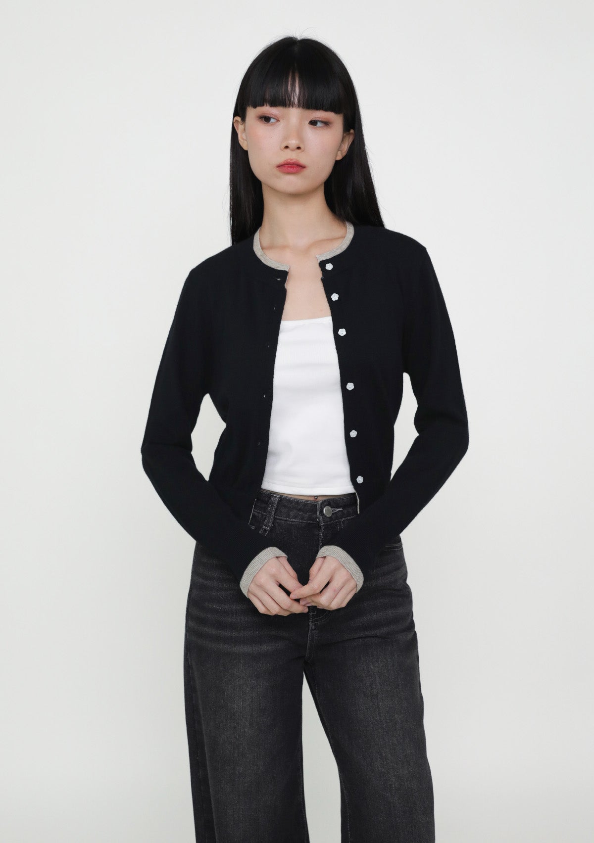 Arabelle Colourblock Cardigan – The Tinsel Rack