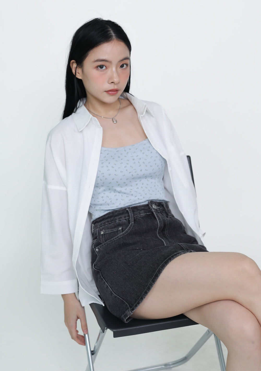 Nala Pointelle Padded Top