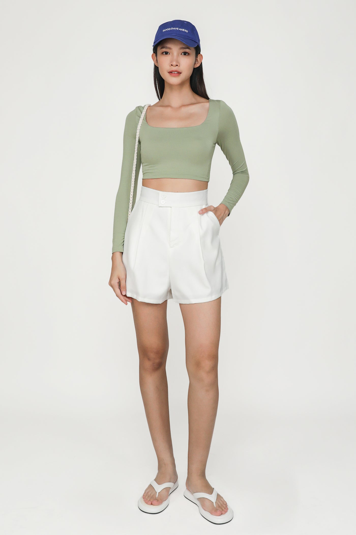Avril Long Sleeve Padded Top – The Tinsel Rack