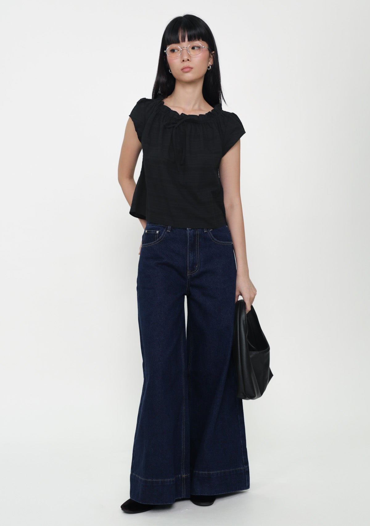 Betty Ruffles Ribbon Top (Embroidery) – The Tinsel Rack