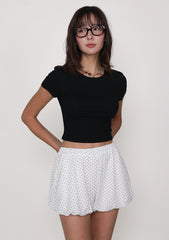 Camellia Padded Baby Tee