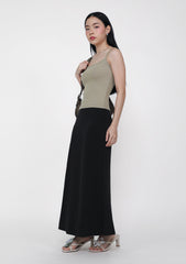 Colette Bias Cut Maxi Skirt