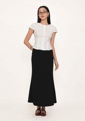 Petite Colette Bias Cut Maxi Skirt
