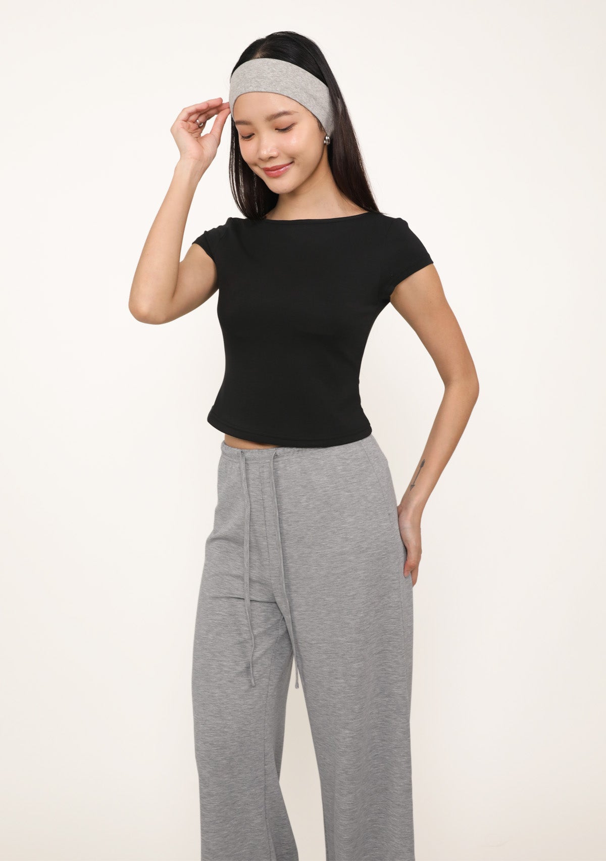 Lara Boat Neck Sleeve Padded Top – The Tinsel Rack