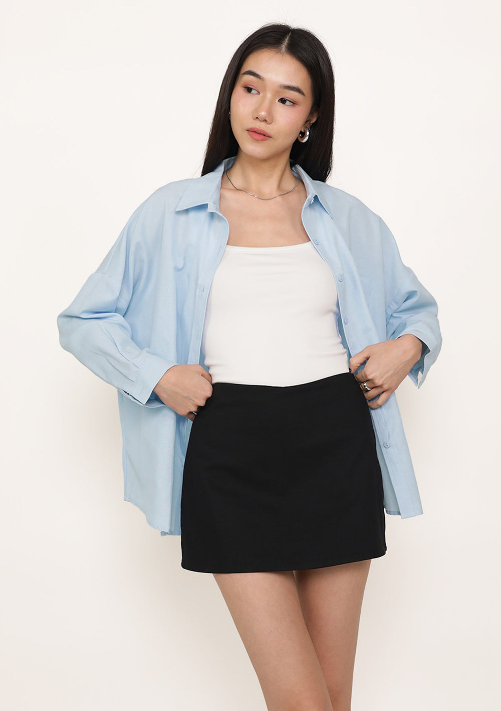 Leah Basic Cotton Skorts