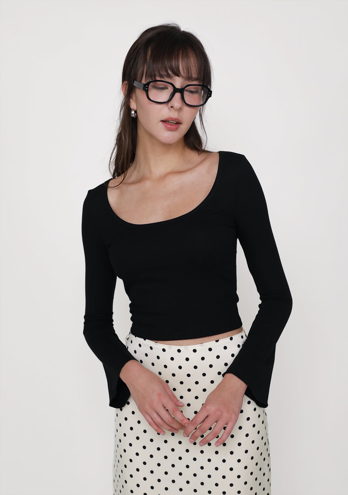 Mizu Flare Sleeve Padded Top – The Tinsel Rack