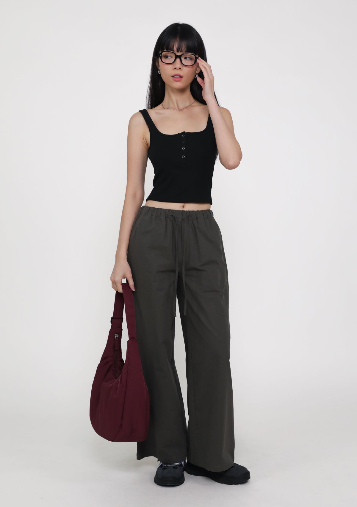 Naru Button Padded Tank Top – The Tinsel Rack