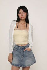 Bradley Denim Skorts