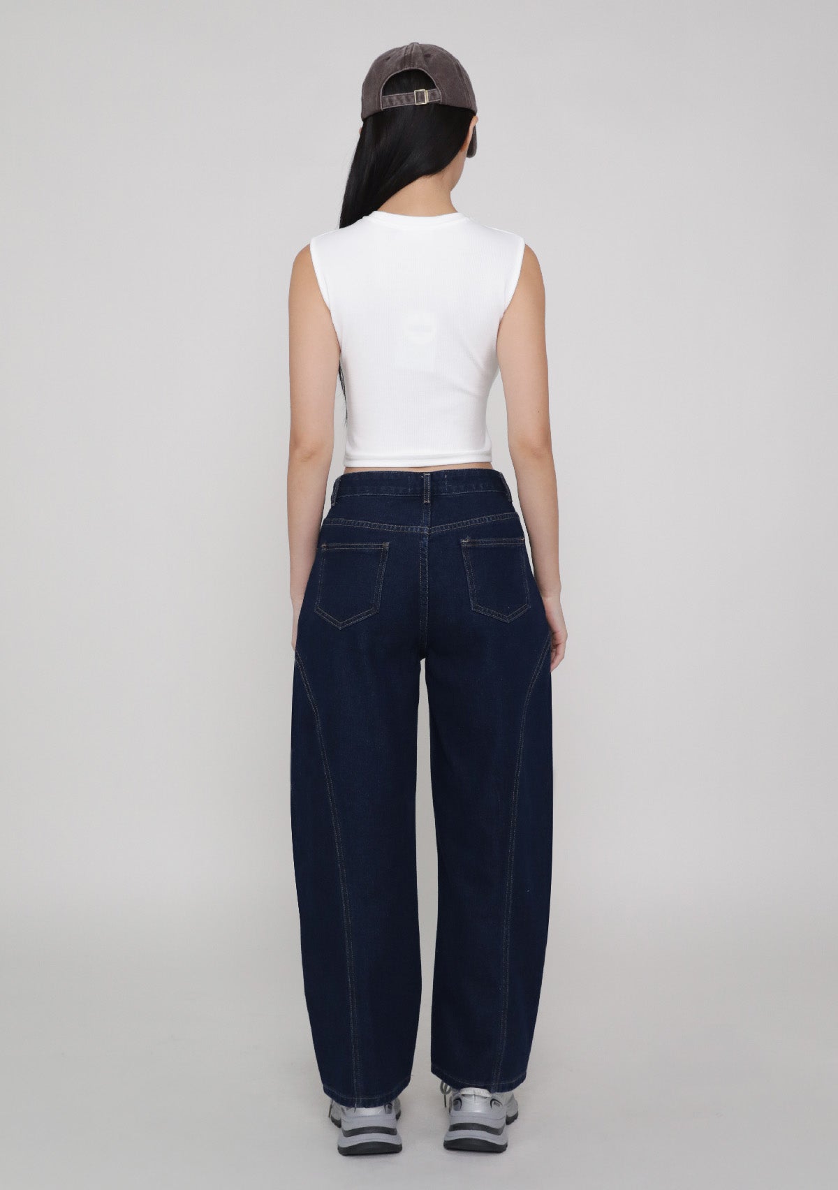 Brandon Topstitch Barrel Denim Jeans – The Tinsel Rack