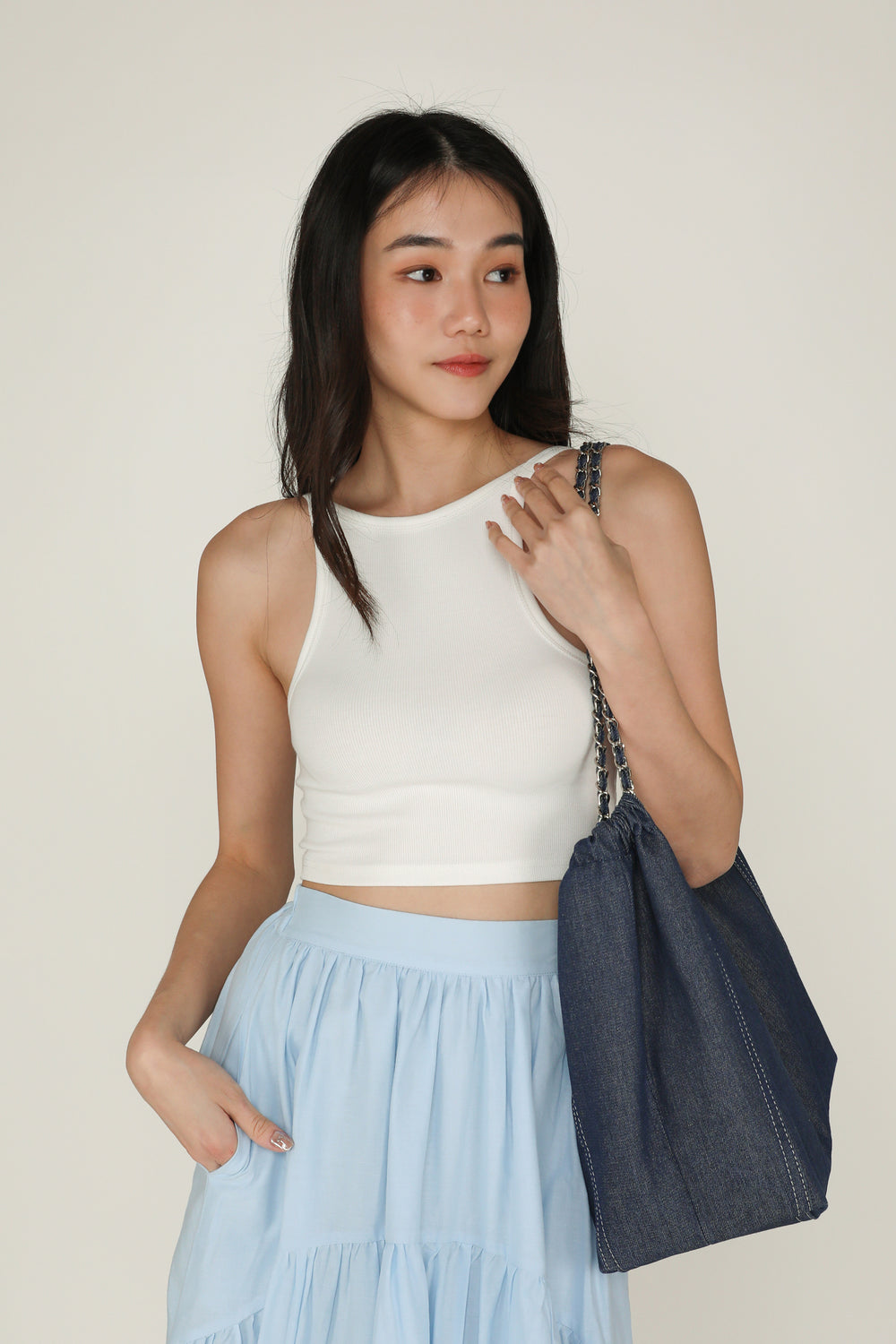 Brea Basic Crop Tank Top