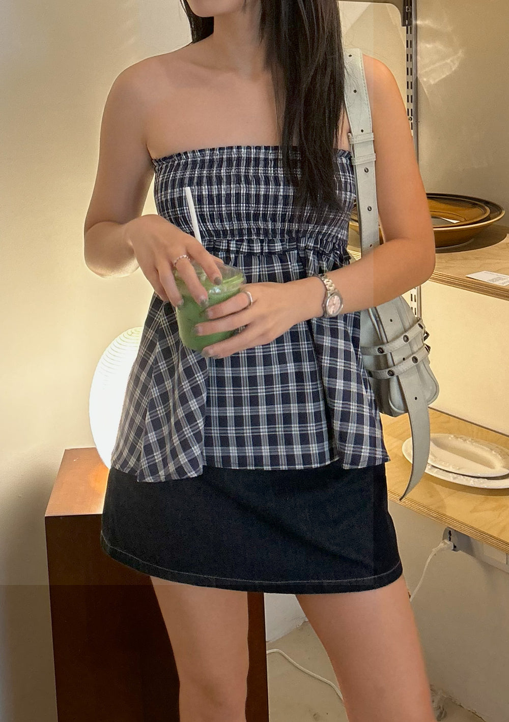 Cammie Smocked Tube Top