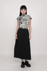 Catherine Pleated Maxi Skirt