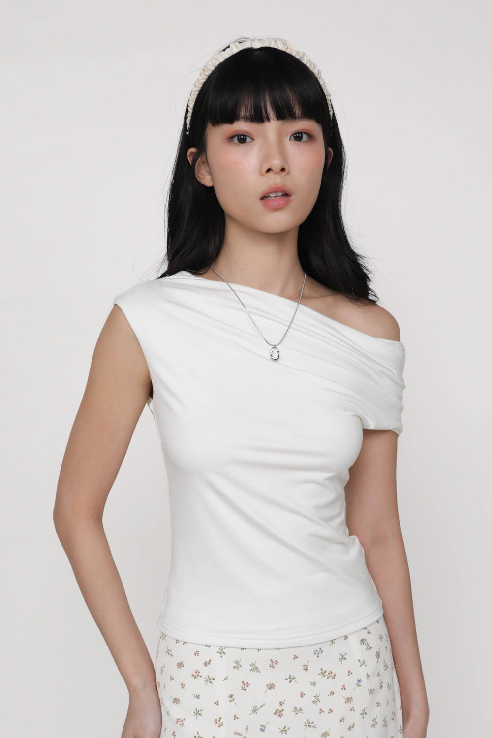Clara Ruched Off Shoulder Top