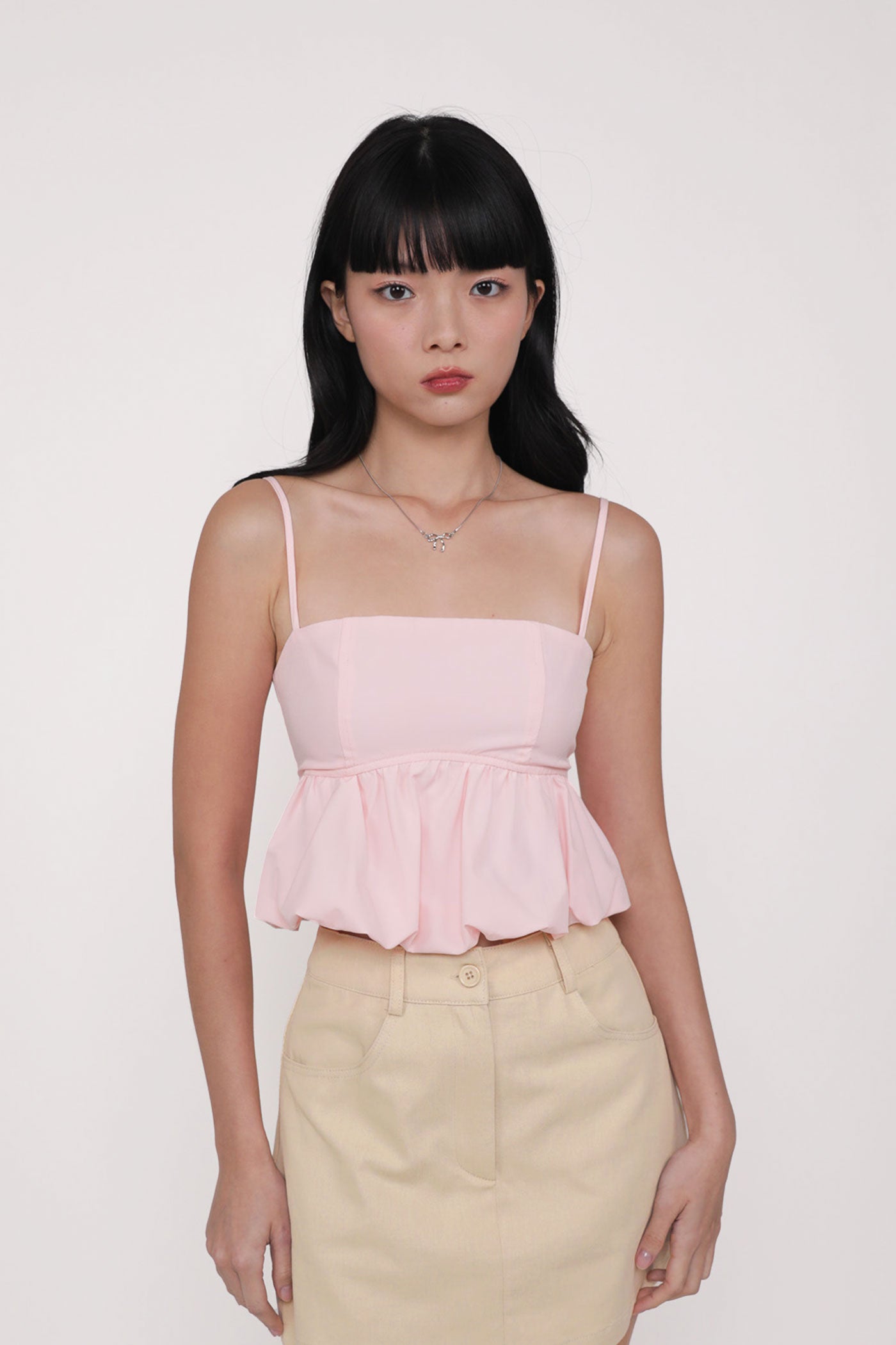 claudia-pink-bubble-hem-