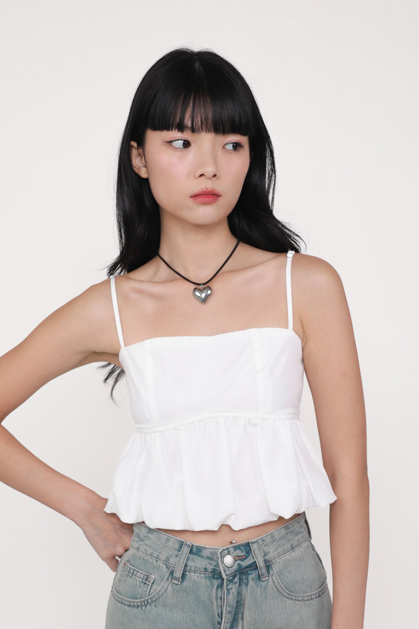 トップス babylclub bmc twinkleskullt white RSQ Girls Tie Babydoll Top - WHITE | Tillys