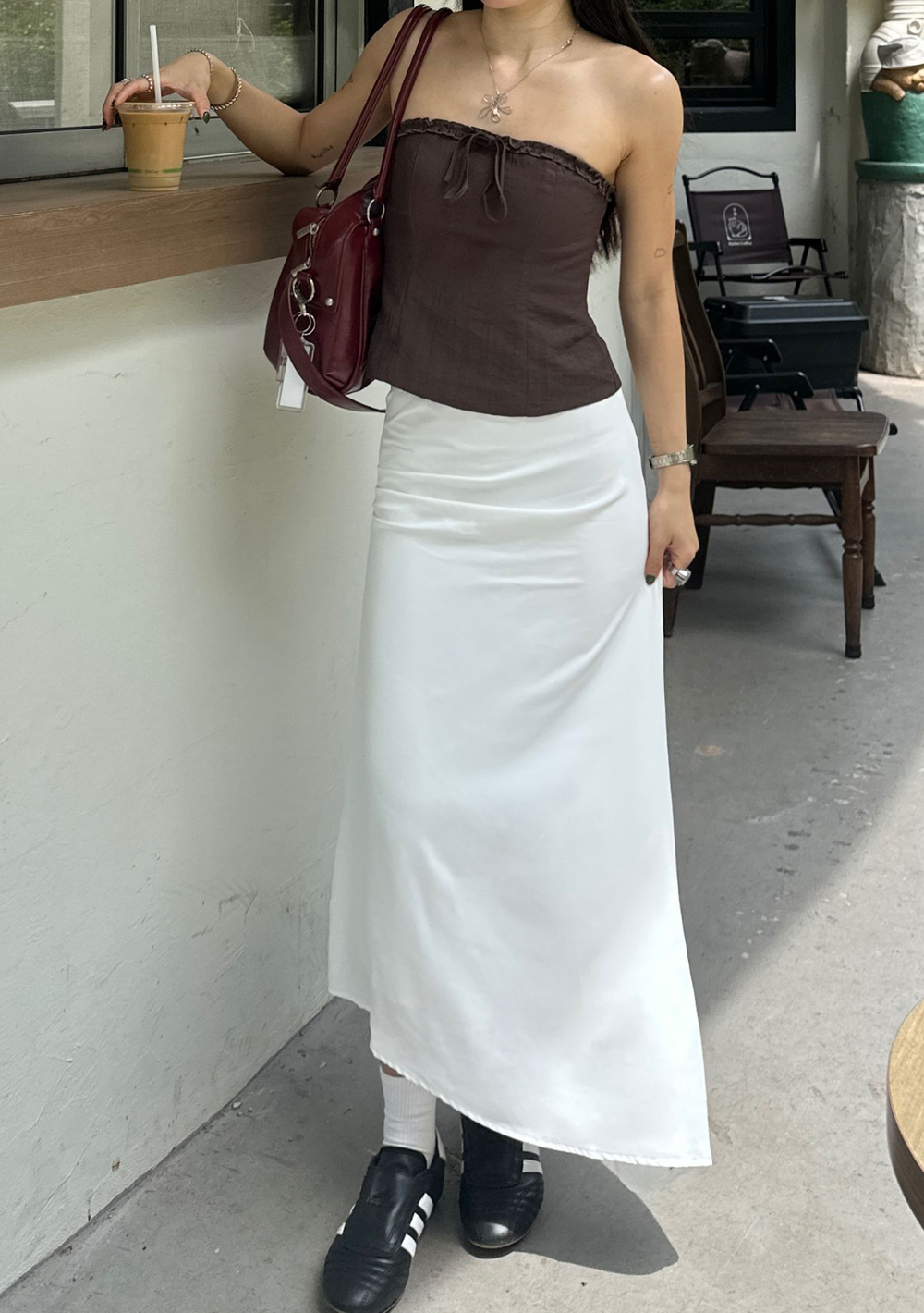 Feya Ruffles Tube Top