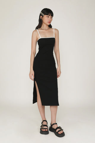 Ari Contrast Padded Dress Limited Edition