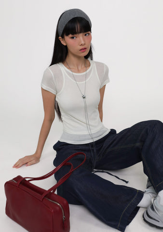 Kina Layered Sheer Top