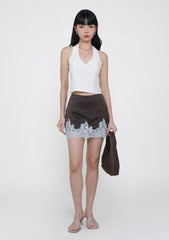 Xue Lace Hem Skorts