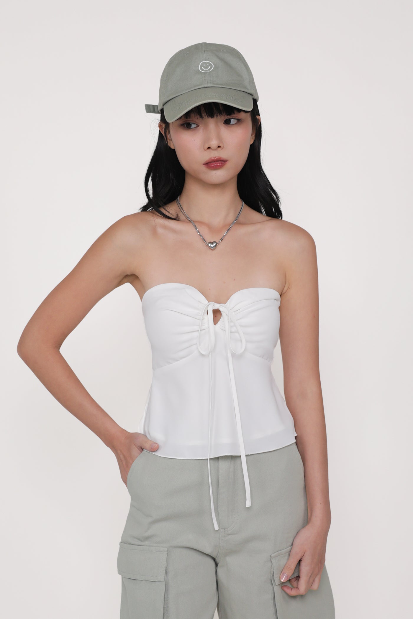 本日限定　shirred frill halter tops Zen Halter Padded Top – The Tinsel Rack