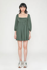 Eldora Sleeved Babydoll Dress