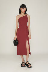 Eli Asymmetrical Midi Dress