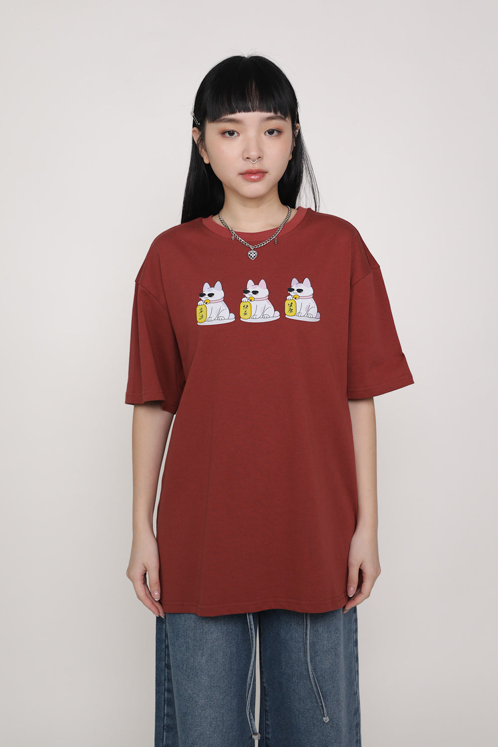 Fortune Cat Tee