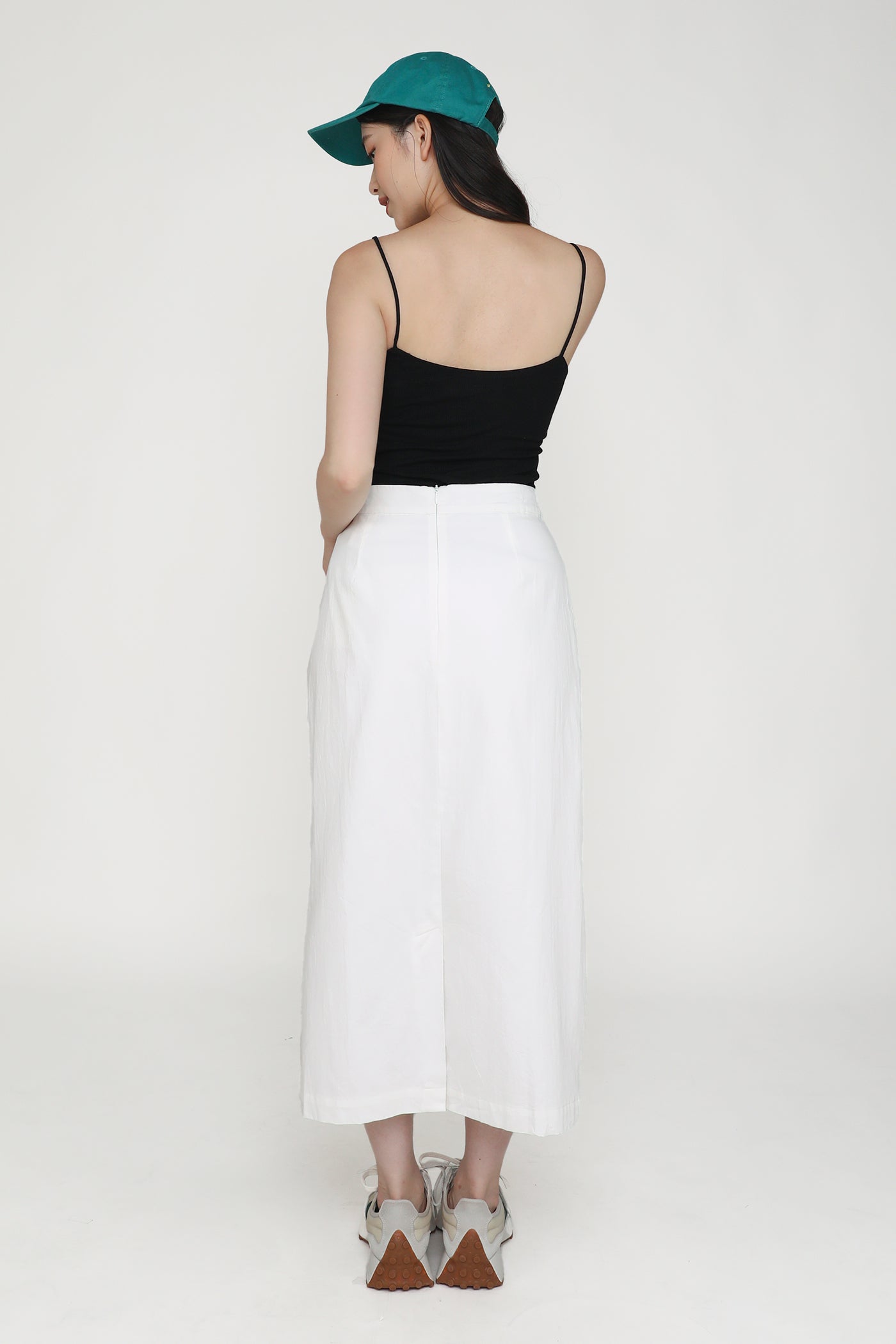 Gilda Linen Midi Skirt – The Tinsel Rack